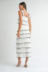 Tiered Ruffle Top & Skirt Set