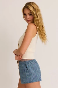 Ivory Ribbed Sweater