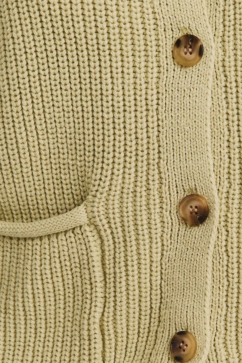 Green Button Down Sweater Vest