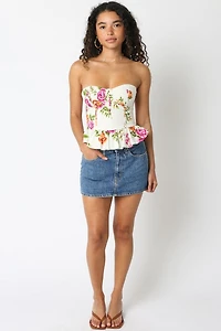 Alexis White Floral Top