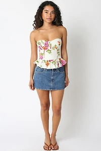 Alexis White Floral Top
