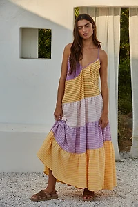 Striped Maxi Dress
