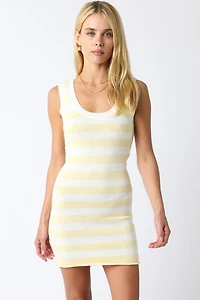 Yellow & White Liliana Stripe Dress