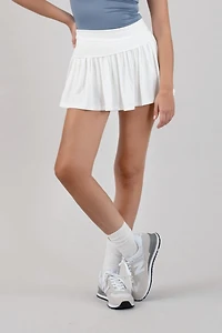 White Tennis Skirt