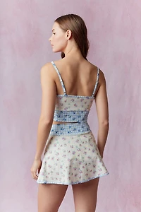 Floral Patchwork Tank