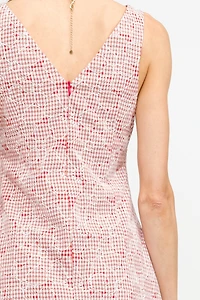 Embroidered Mini Dress