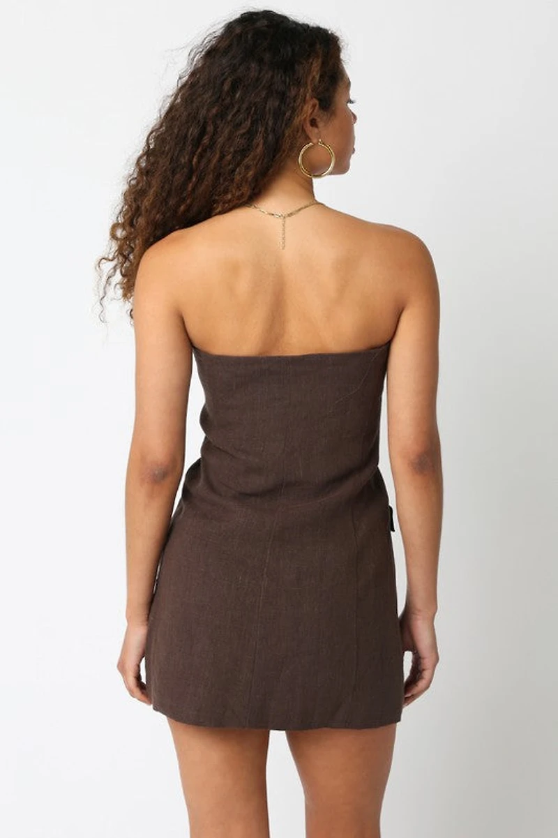 Brown Giselle Dress