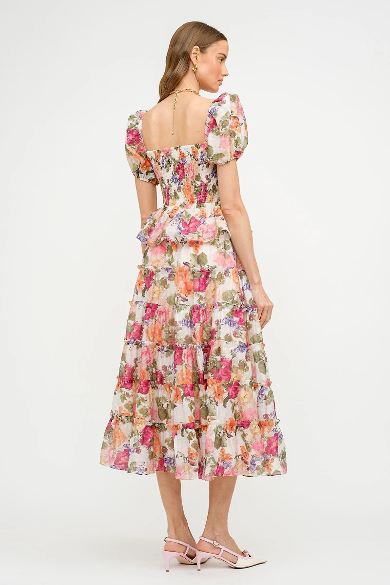 Pink Floral Blouse