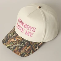 Cowboy Love Me Embroidery Camo