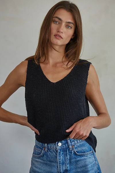 Black Sweater Vest