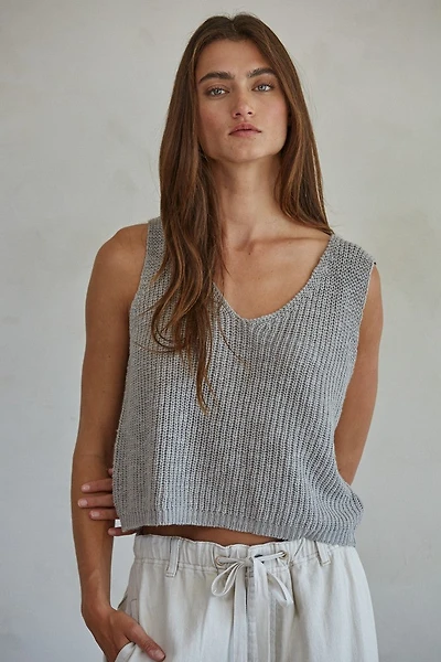 Gray Sweater Vest