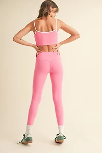 Pink Tank & Legging set