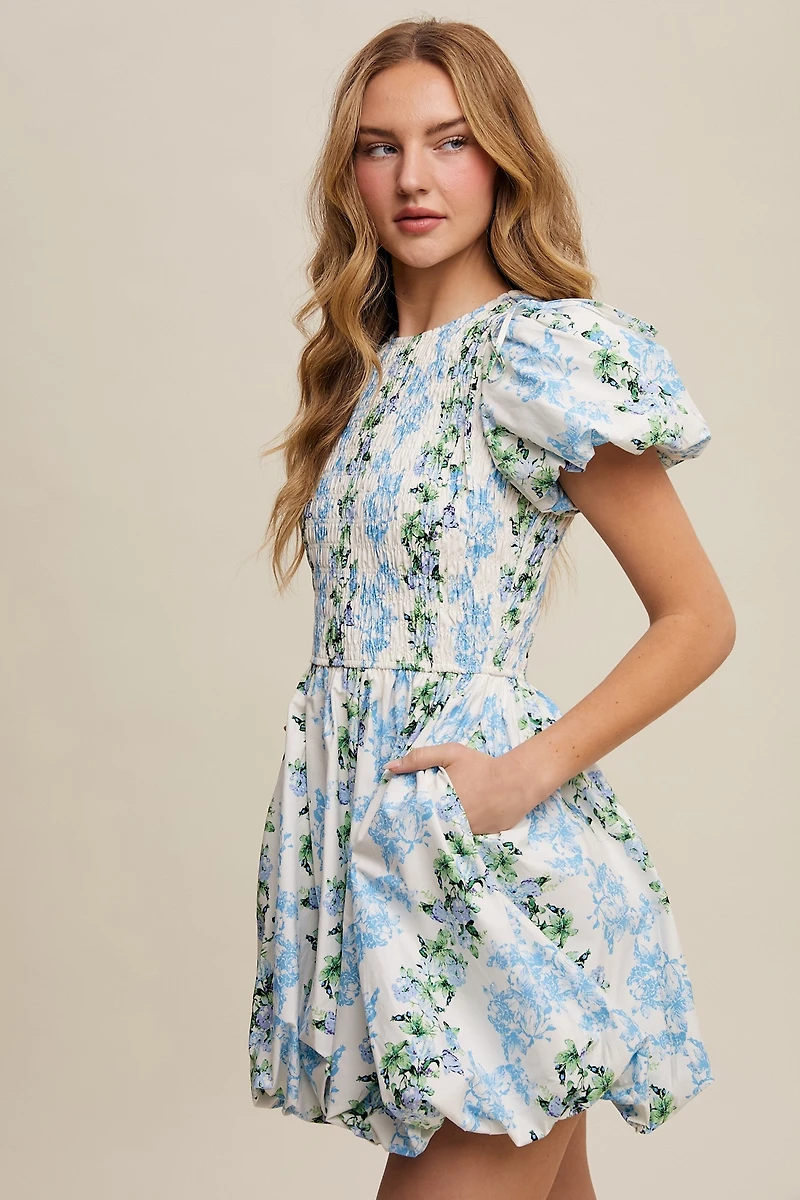 Floral Bubble Dress