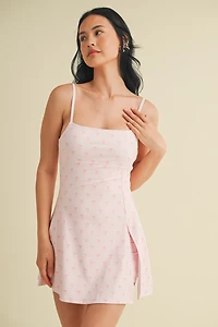 Pink Bow Sporty Dress