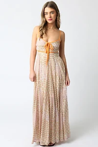 Emma Orange Dress