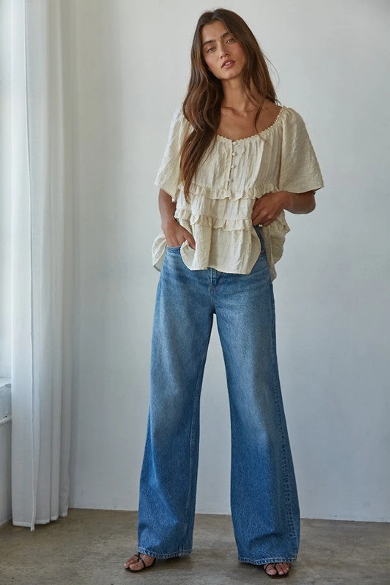 Cream Mine To Keep Top