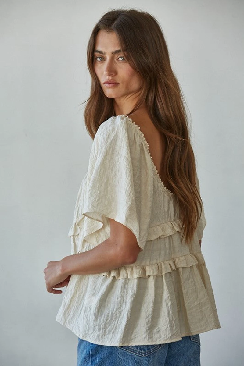 Cream Mine To Keep Top