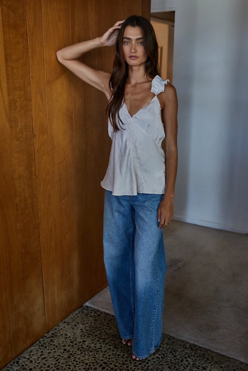 Pearl Love Notes Satin Top