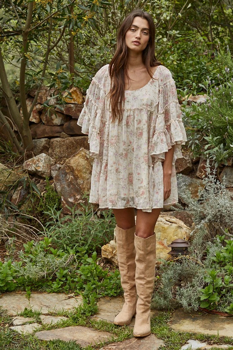 Floral Affair Flare Mini