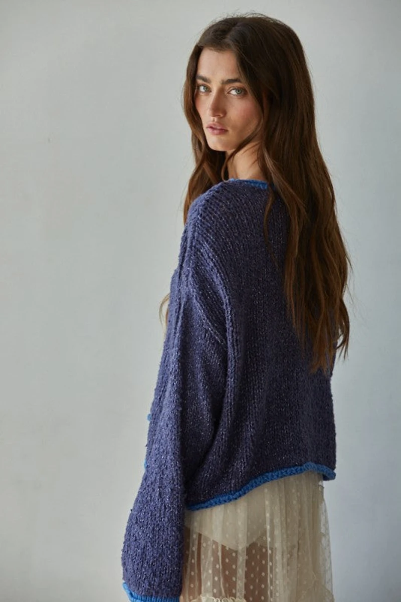 Navy Dreamscape Sweater