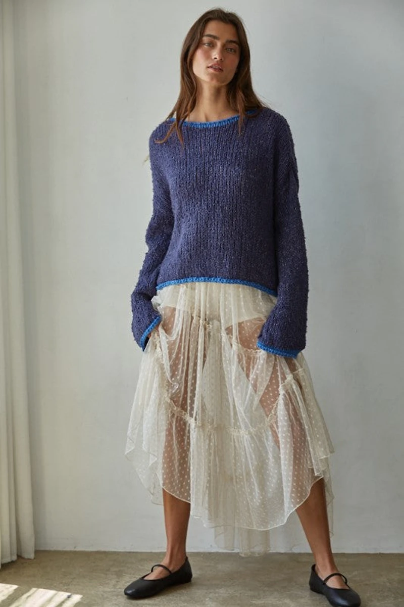 Navy Dreamscape Sweater
