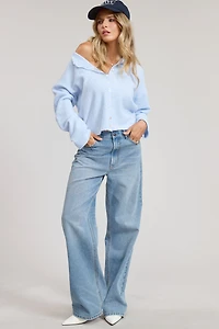 Lightweight Button Cardigan