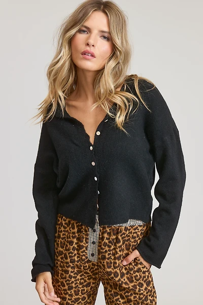 Lightweight Button Cardigan