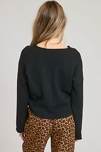 Lightweight Button Cardigan