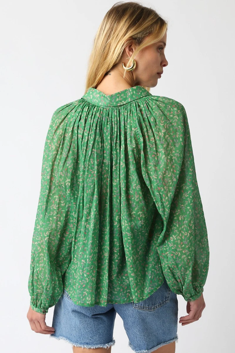 Gabbi Green Blouse