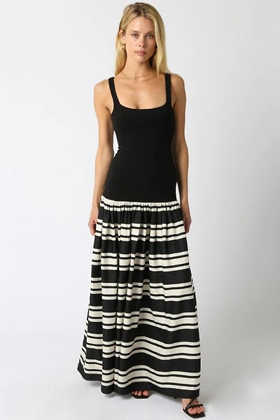 Elina Stripe Maxi Dress