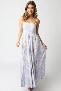 Purple Paige Leopard Dress