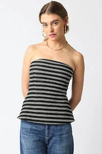 Misha Stripe Tube Top