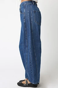 Susan Denim Baggy Pants