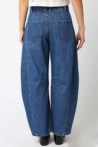 Susan Denim Baggy Pants
