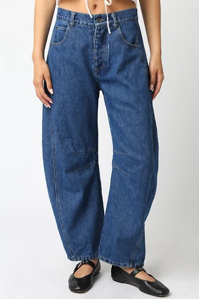 Susan Denim Baggy Pants