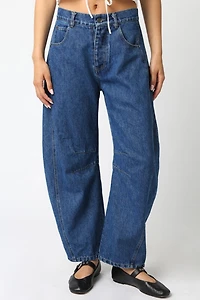Susan Denim Baggy Pants