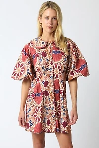 Nina Floral Balloon Dress