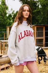 Alabama Reversible Mock Neck Sweatshirt
