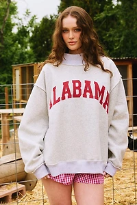 Alabama Reversible Mock Neck Sweatshirt