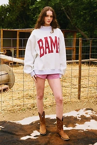 Alabama Reversible Mock Neck Sweatshirt