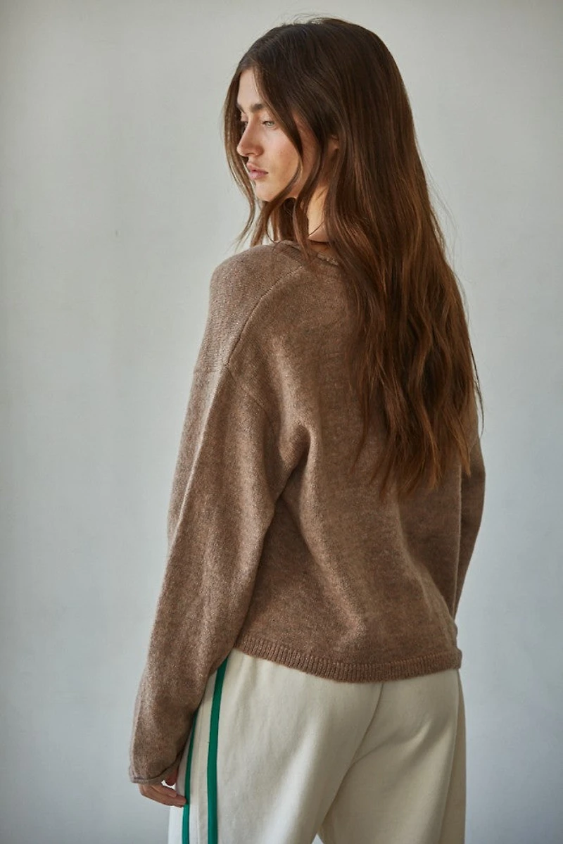 V-neck Cardigan