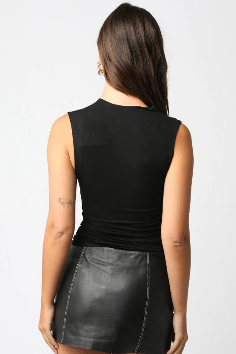 Black Mia Knit Top