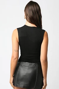 Black Mia Knit Top