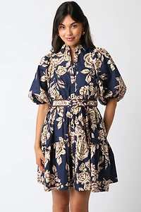 Faith Floral Belt Dress