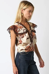 Parker Floral Lace Top