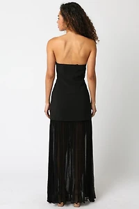 Black Leah Maxi Dress