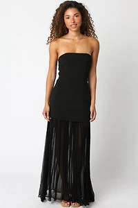 Black Leah Maxi Dress