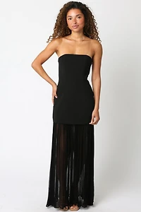 Black Leah Maxi Dress