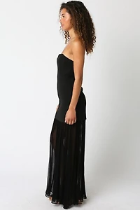Black Leah Maxi Dress