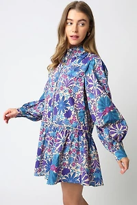 Rio Mar Puff Sleeve Dress